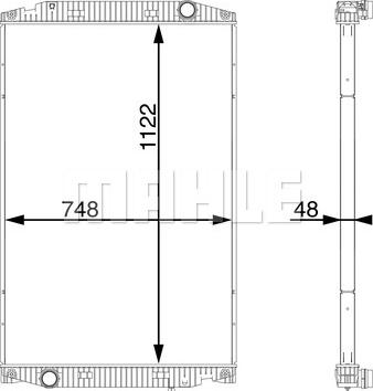 Wilmink Group WG2183923 - Радіатор, охолодження двигуна autocars.com.ua