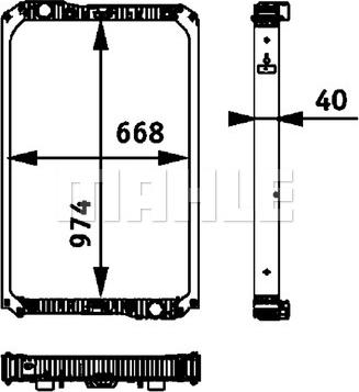 Wilmink Group WG2183926 - Радіатор, охолодження двигуна autocars.com.ua