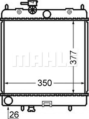 Wilmink Group WG2183973 - Радіатор, охолодження двигуна autocars.com.ua