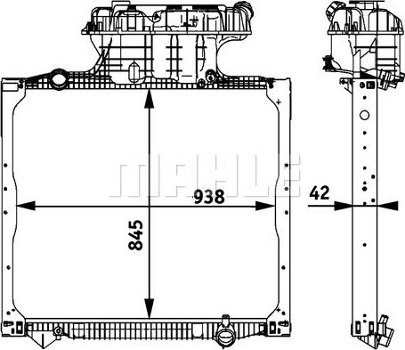 Wilmink Group WG2183984 - Радіатор, охолодження двигуна autocars.com.ua