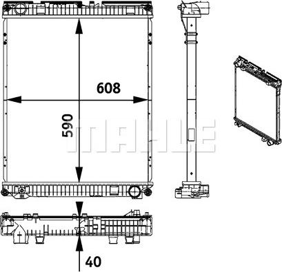 Wilmink Group WG2183985 - Радиатор, охлаждение двигателя autodnr.net