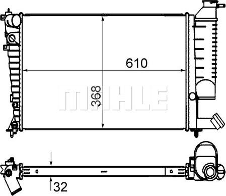 Wilmink Group WG2184061 - Радіатор, охолодження двигуна autocars.com.ua