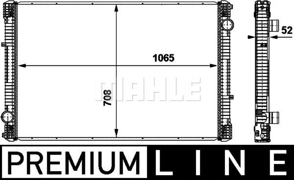 Wilmink Group WG2184078 - Радиатор, охлаждение двигателя autodnr.net