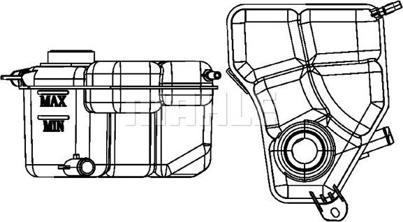 Wilmink Group WG2184295 - Компенсаційний бак, охолоджуюча рідина autocars.com.ua