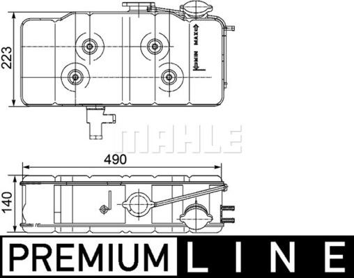 Wilmink Group WG2184387 - Компенсаційний бак, охолоджуюча рідина autocars.com.ua