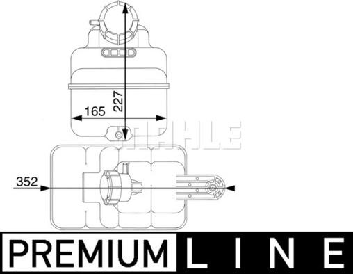 Wilmink Group WG2184393 - Компенсаційний бак, охолоджуюча рідина autocars.com.ua