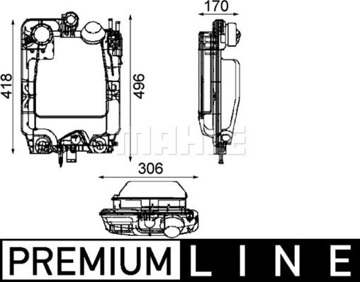 Wilmink Group WG2184394 - Компенсаційний бак, охолоджуюча рідина autocars.com.ua