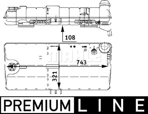 Wilmink Group WG2184398 - Компенсаційний бак, охолоджуюча рідина autocars.com.ua