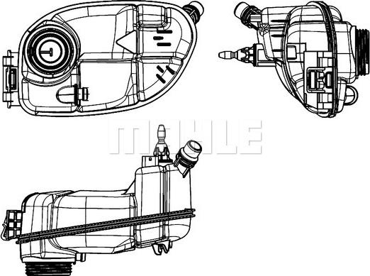 Wilmink Group WG2184414 - Компенсаційний бак, охолоджуюча рідина autocars.com.ua