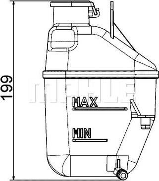 Wilmink Group WG2184431 - Компенсаційний бак, охолоджуюча рідина autocars.com.ua