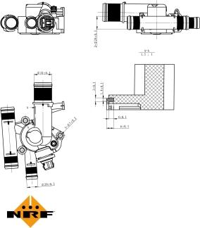 Wilmink Group WG2184642 - Термостат, охолоджуюча рідина autocars.com.ua