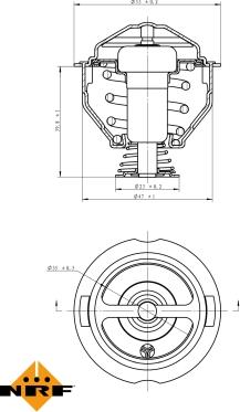 Wilmink Group WG2184711 - Термостат, охлаждающая жидкость autodnr.net