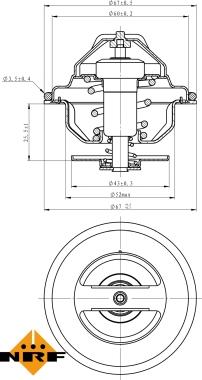 Wilmink Group WG2184721 - Термостат, охлаждающая жидкость autodnr.net