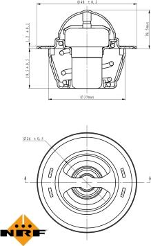 Wilmink Group WG2184764 - Термостат, охолоджуюча рідина autocars.com.ua