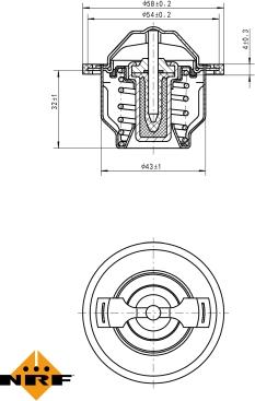 Wilmink Group WG2184805 - Термостат, охолоджуюча рідина autocars.com.ua