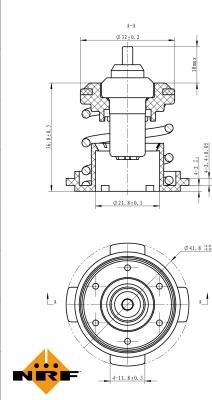 Wilmink Group WG2184820 - Термостат, охлаждающая жидкость autodnr.net