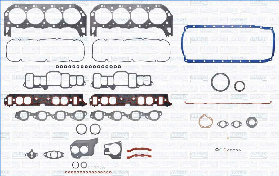 Wilmink Group WG2187865 - Комплект прокладок, двигун autocars.com.ua