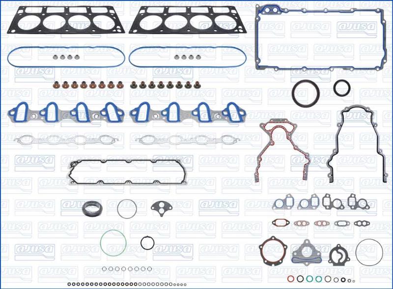 Wilmink Group WG2187899 - Комплект прокладок, двигун autocars.com.ua