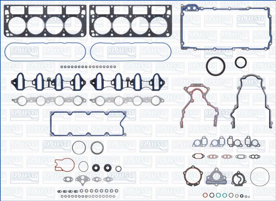 Wilmink Group WG2187905 - Комплект прокладок, двигун autocars.com.ua