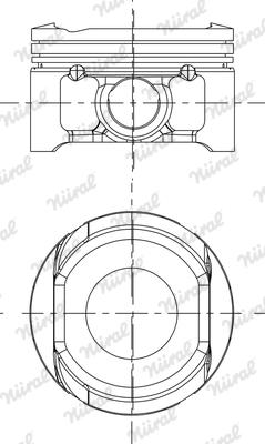 Wilmink Group WG2191596 - Поршень autocars.com.ua