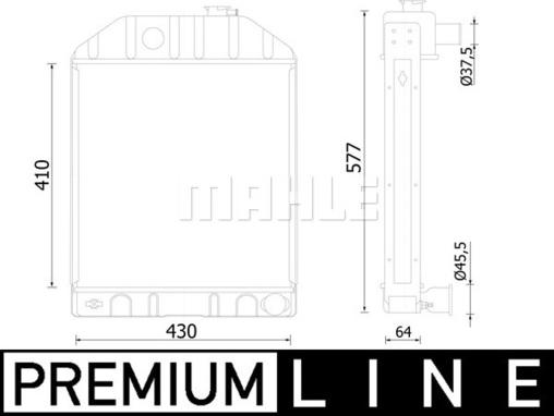 Wilmink Group WG2193148 - Радіатор, охолодження двигуна autocars.com.ua