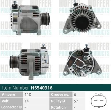 Wilmink Group WG2197018 - Генератор autocars.com.ua