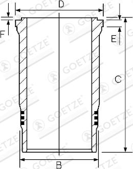 Wilmink Group WG2202172 - Гільза циліндра autocars.com.ua