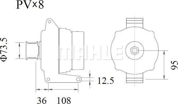 Wilmink Group WG2203038 - Генератор autocars.com.ua