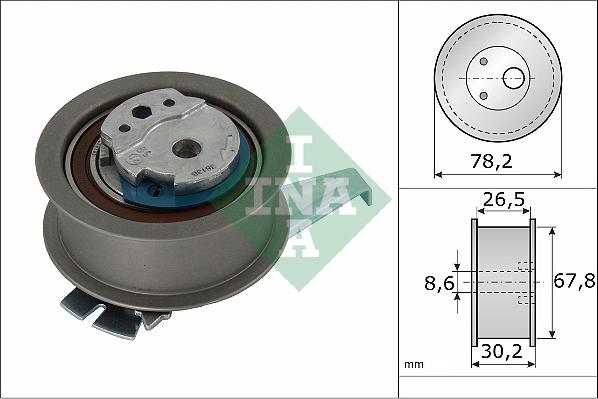 Wilmink Group WG2216107 - Натяжной ролик, ремень ГРМ autodnr.net