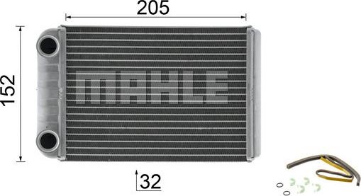 Wilmink Group WG2224687 - Теплообменник, отопление салона autodnr.net