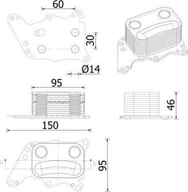 Wilmink Group WG2224701 - Масляный радиатор, двигательное масло autodnr.net