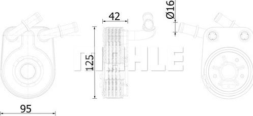 Wilmink Group WG2224703 - Масляний радіатор, рухове масло autocars.com.ua