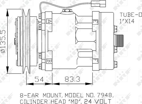 Wilmink Group WG2260547 - Компрессор кондиционера autodnr.net