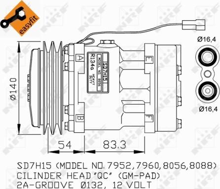 Wilmink Group WG2260565 - Компресор, кондиціонер autocars.com.ua