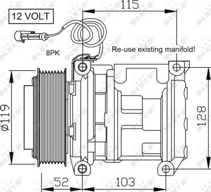 Wilmink Group WG2260586 - Компрессор кондиционера autodnr.net