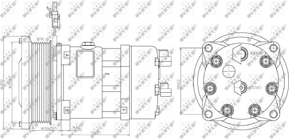 Wilmink Group WG2260654 - Компресор, кондиціонер autocars.com.ua