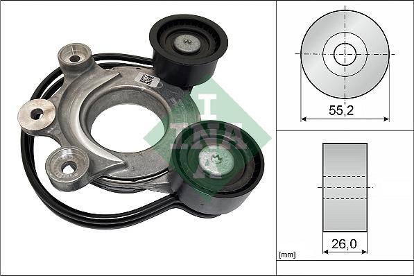 Wilmink Group WG2263987 - Натягувач ременя, клинові зуб. autocars.com.ua