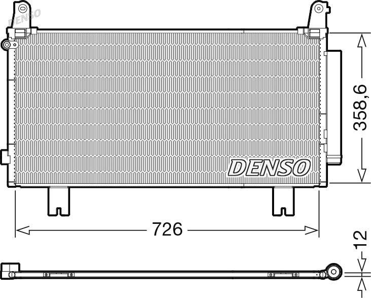 Wilmink Group WG2270546 - Конденсатор, кондиціонер autocars.com.ua