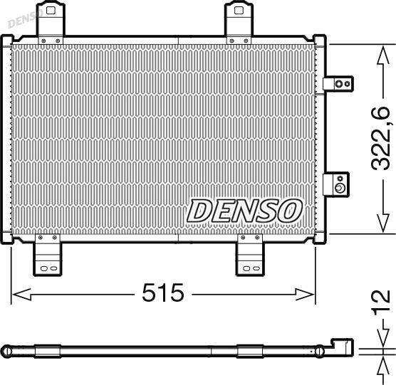 Wilmink Group WG2270552 - Конденсатор, кондиціонер autocars.com.ua