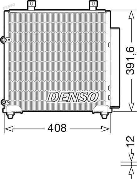 Wilmink Group WG2270555 - Конденсатор, кондиціонер autocars.com.ua