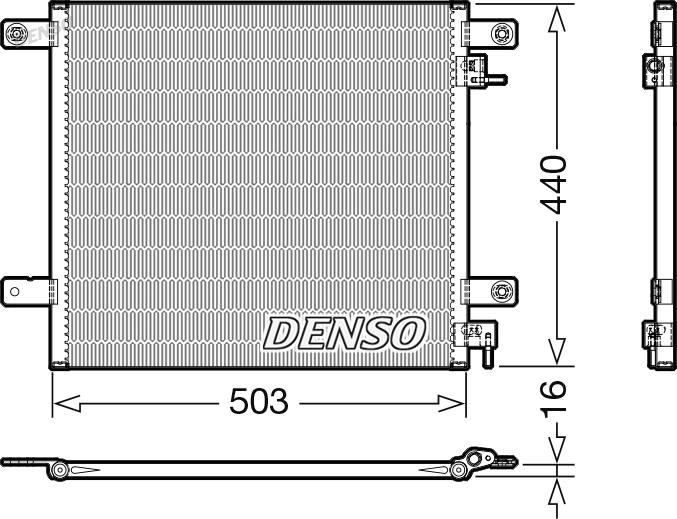Wilmink Group WG2270579 - Конденсатор, кондиціонер autocars.com.ua