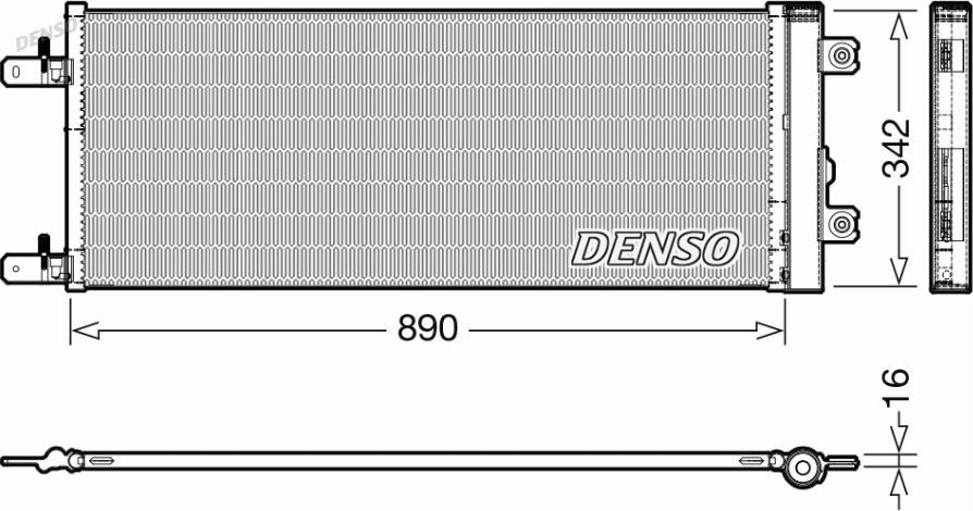 Wilmink Group WG2270583 - Конденсатор, кондиціонер autocars.com.ua