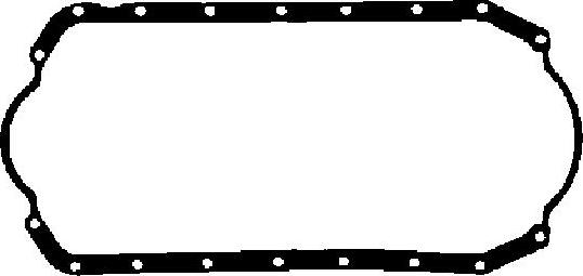 Wilmink Group WG2285342 - Прокладка, масляна ванна autocars.com.ua