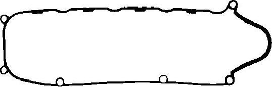 Wilmink Group WG2287353 - Прокладка, кришка головки циліндра autocars.com.ua