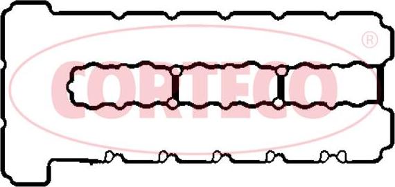 Wilmink Group WG2287448 - Прокладка, кришка головки циліндра autocars.com.ua