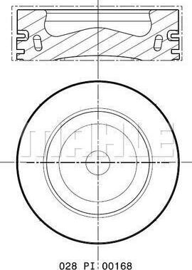 Wilmink Group WG2304750 - Поршень autocars.com.ua