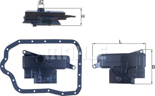 Wilmink Group WG2325912 - Гідрофільтри, автоматична коробка передач autocars.com.ua