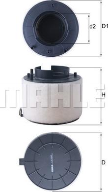 Wilmink Group WG2326073 - Повітряний фільтр autocars.com.ua