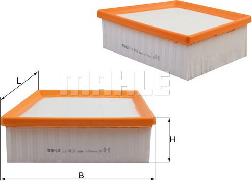 Wilmink Group WG2326110 - Повітряний фільтр autocars.com.ua