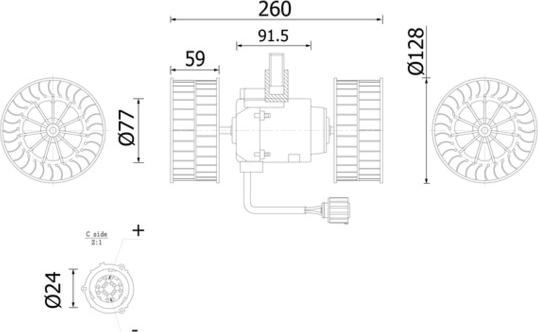 Wilmink Group WG2337220 - Вентилятор салону autocars.com.ua